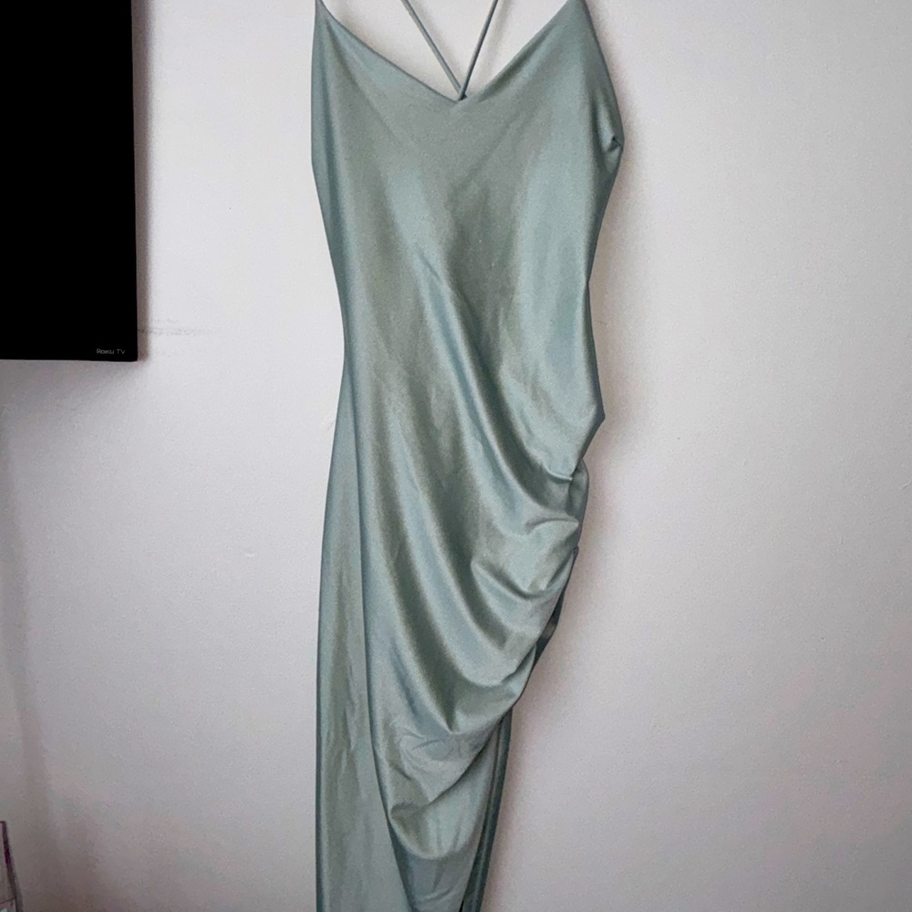 Light Teal Windsor Dress